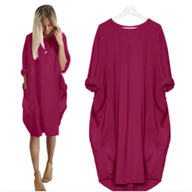 Lyvia™ - Elegant dress with pockets