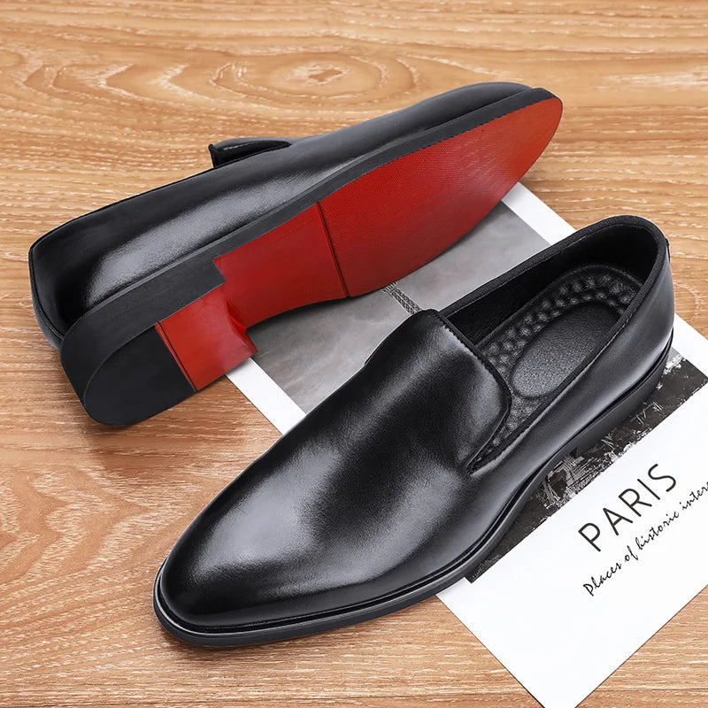 Leonardo Caruso Genuine Leather Loafers