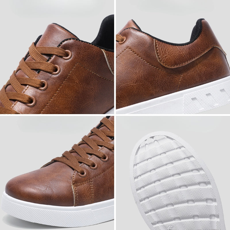 Paolo Leather Sneakers| 40% OFF